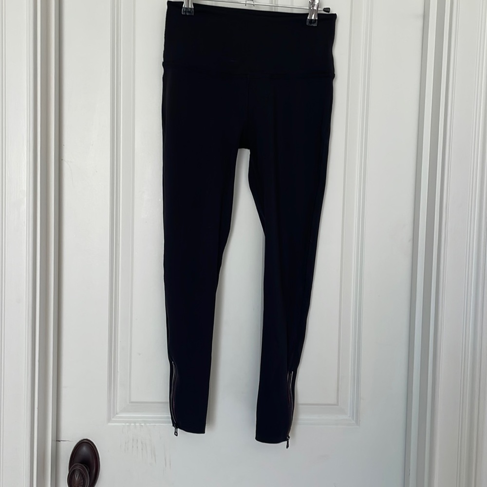 Beyond yoga high waist zipper legging size small